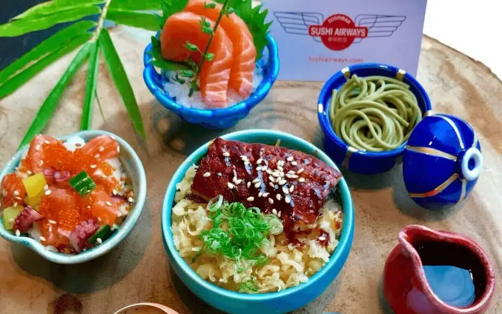 Image credit: Sushi Airways Singapore