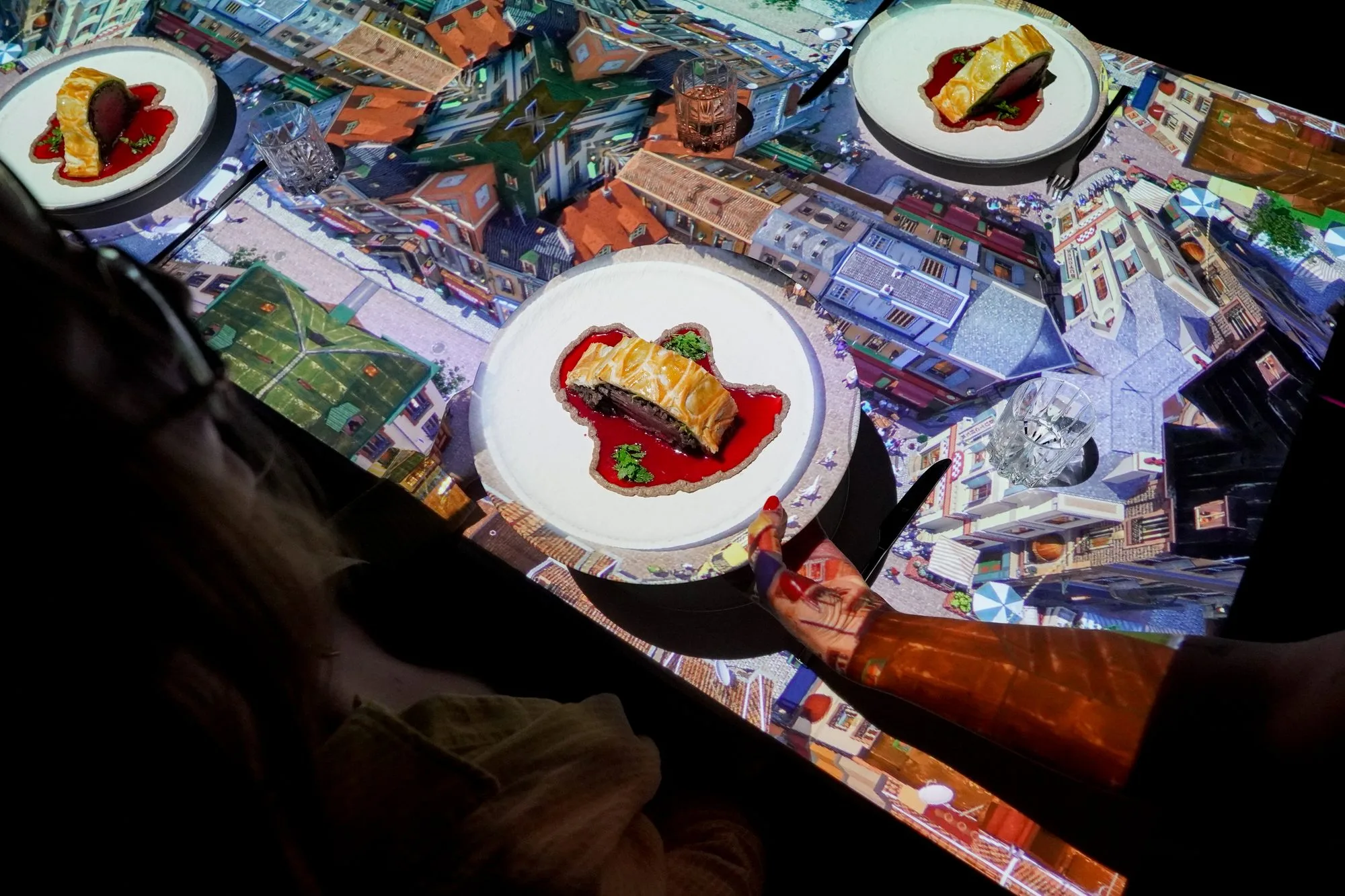 3D Table Projection
